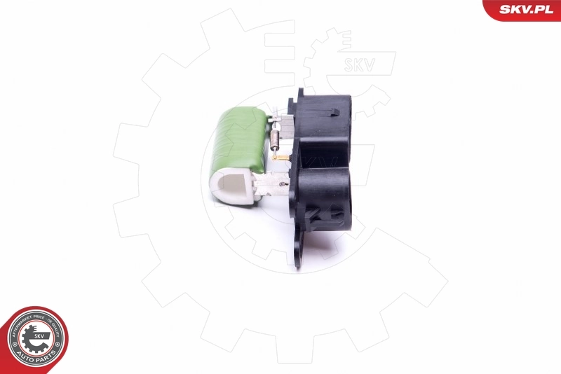 Resistor, interior blower